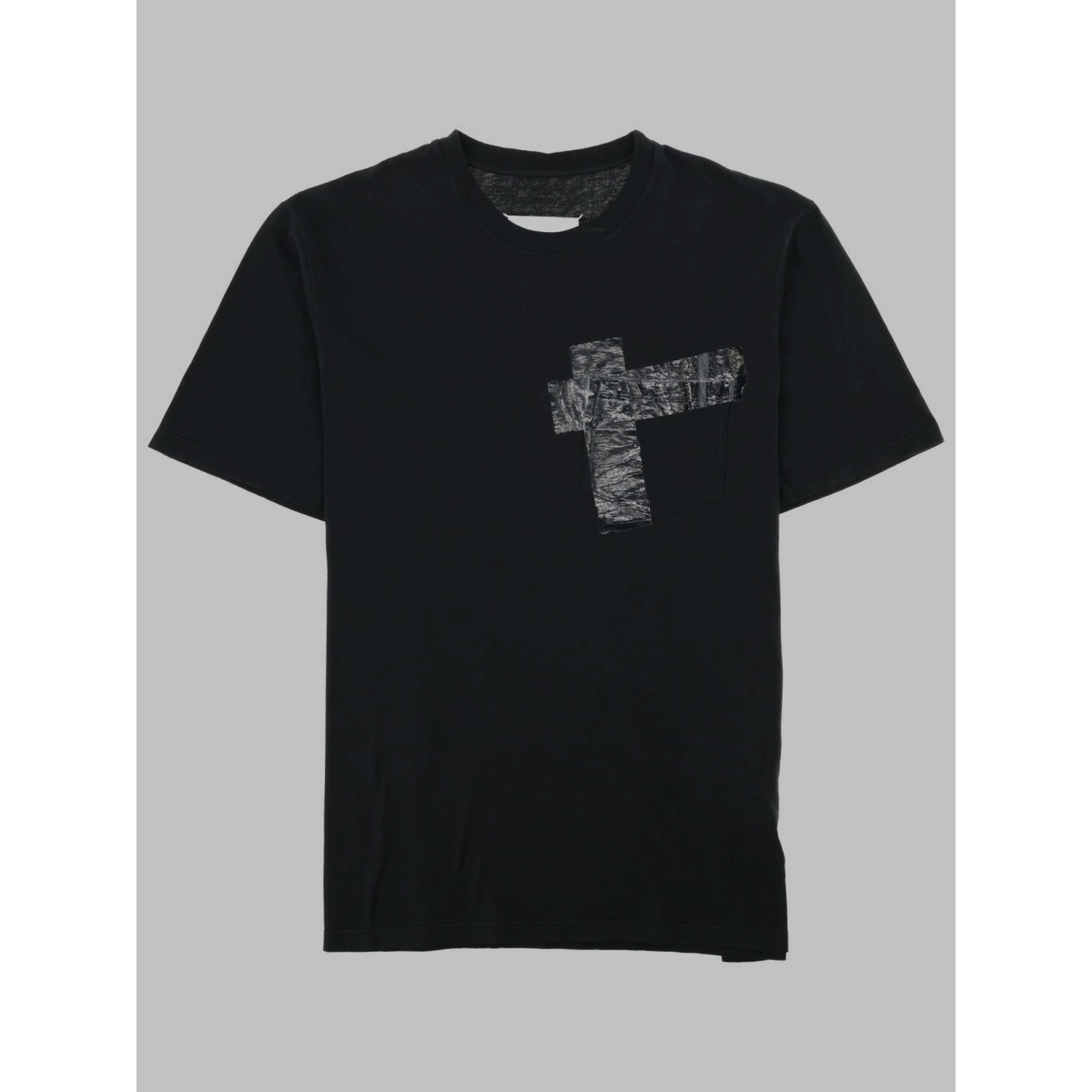 T-SHIRT IN JERSEY DI COTONE "TAPED"