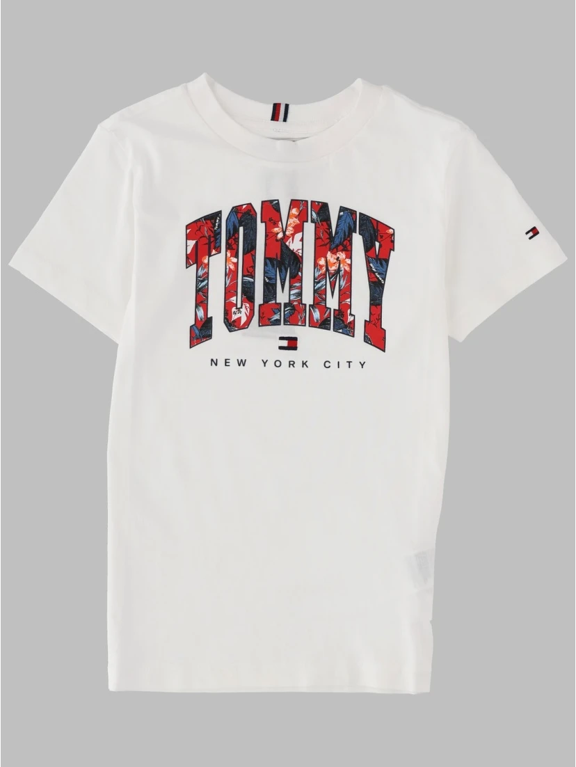 TROPICAL VARSITY TEE S/S