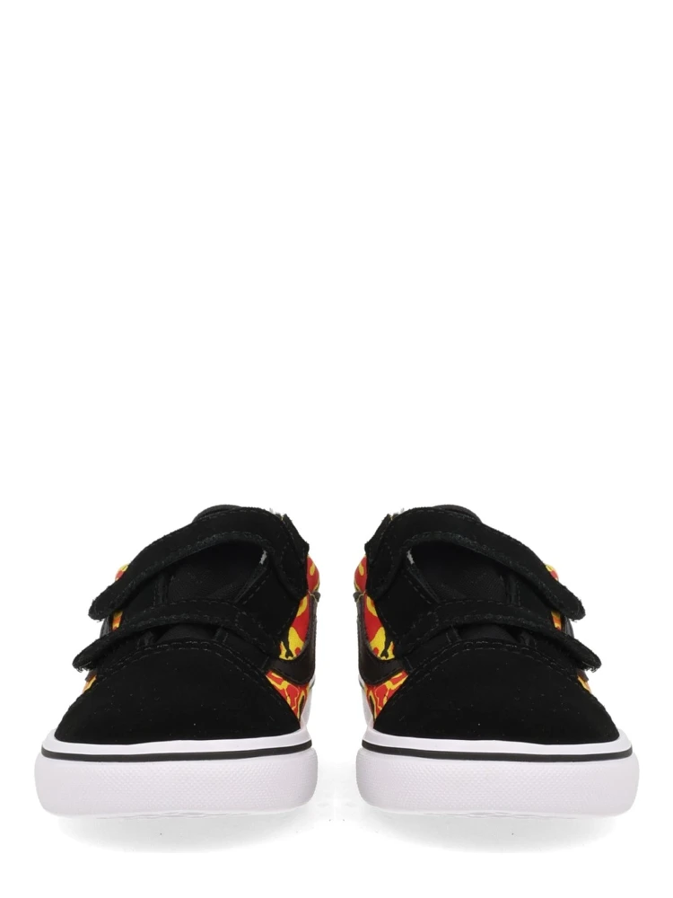 TD COMFYCUSH OLD SKOOL V (FLAME CAMO) BLK/TRUE WHT