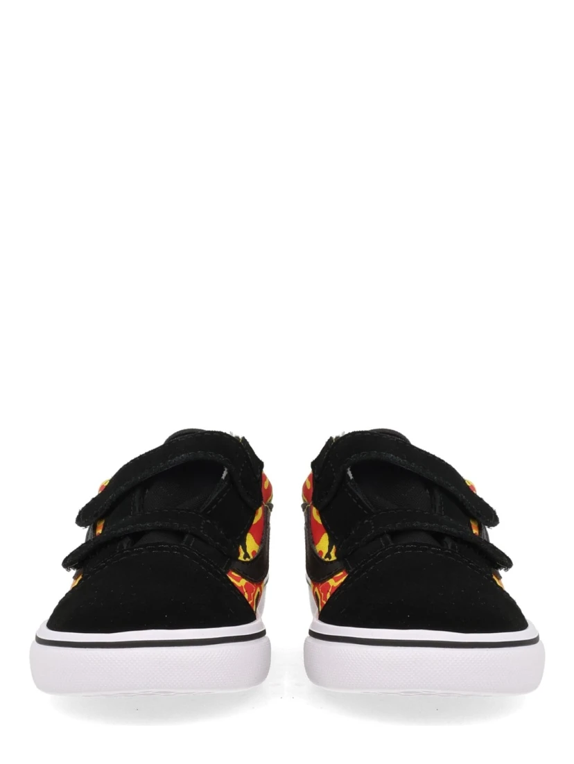 TD COMFYCUSH OLD SKOOL V (FLAME CAMO) BLK/TRUE WHT