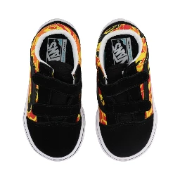 TD COMFYCUSH OLD SKOOL V (FLAME CAMO) BLK/TRUE WHT