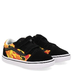 TD COMFYCUSH OLD SKOOL V (FLAME CAMO) BLK/TRUE WHT