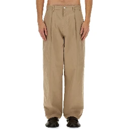 COTTON BLEND PANTS