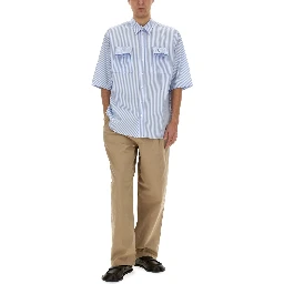 COTTON BLEND PANTS