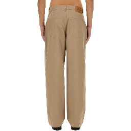 COTTON BLEND PANTS