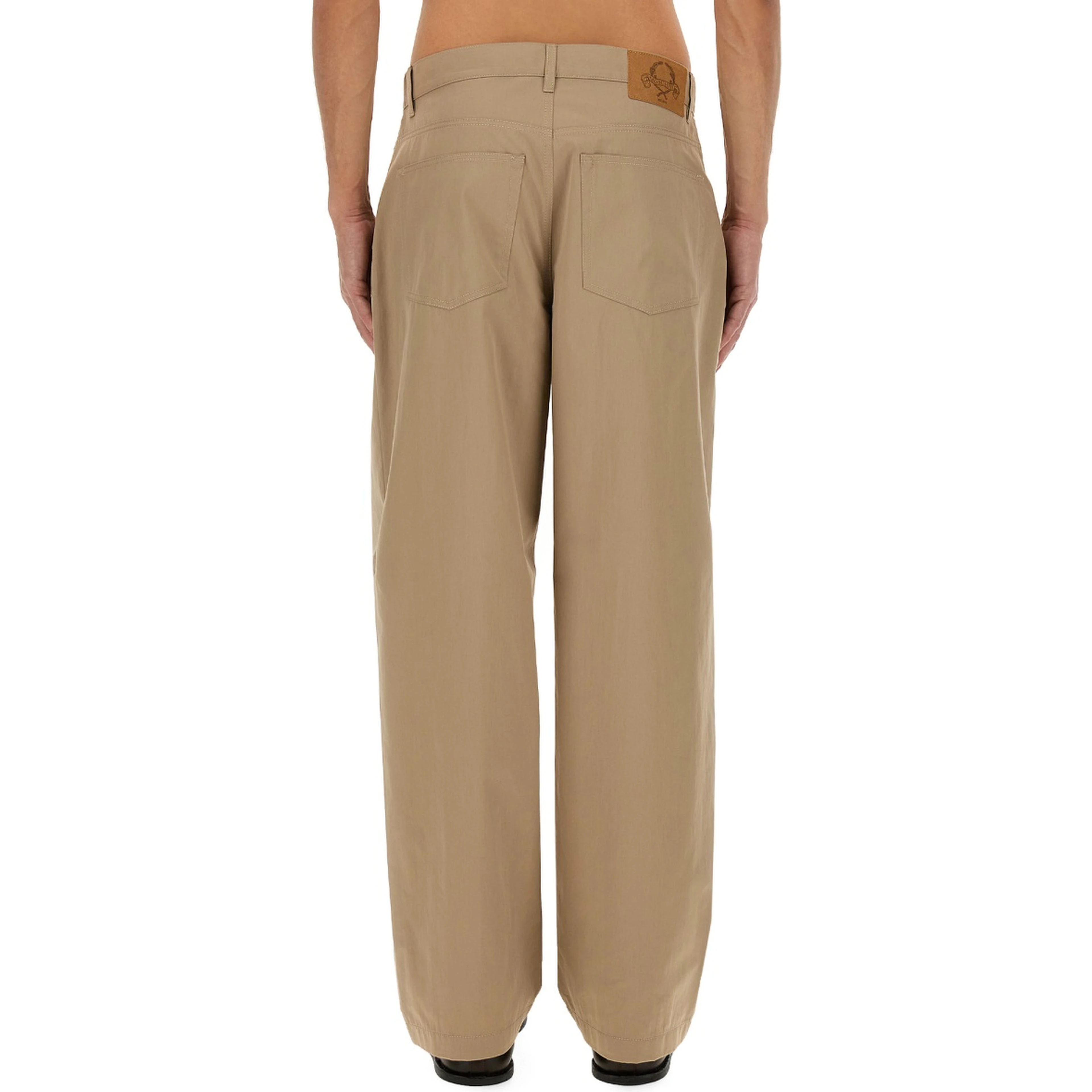 COTTON BLEND PANTS
