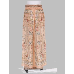 PANTALONE IN SETA STAMPATA