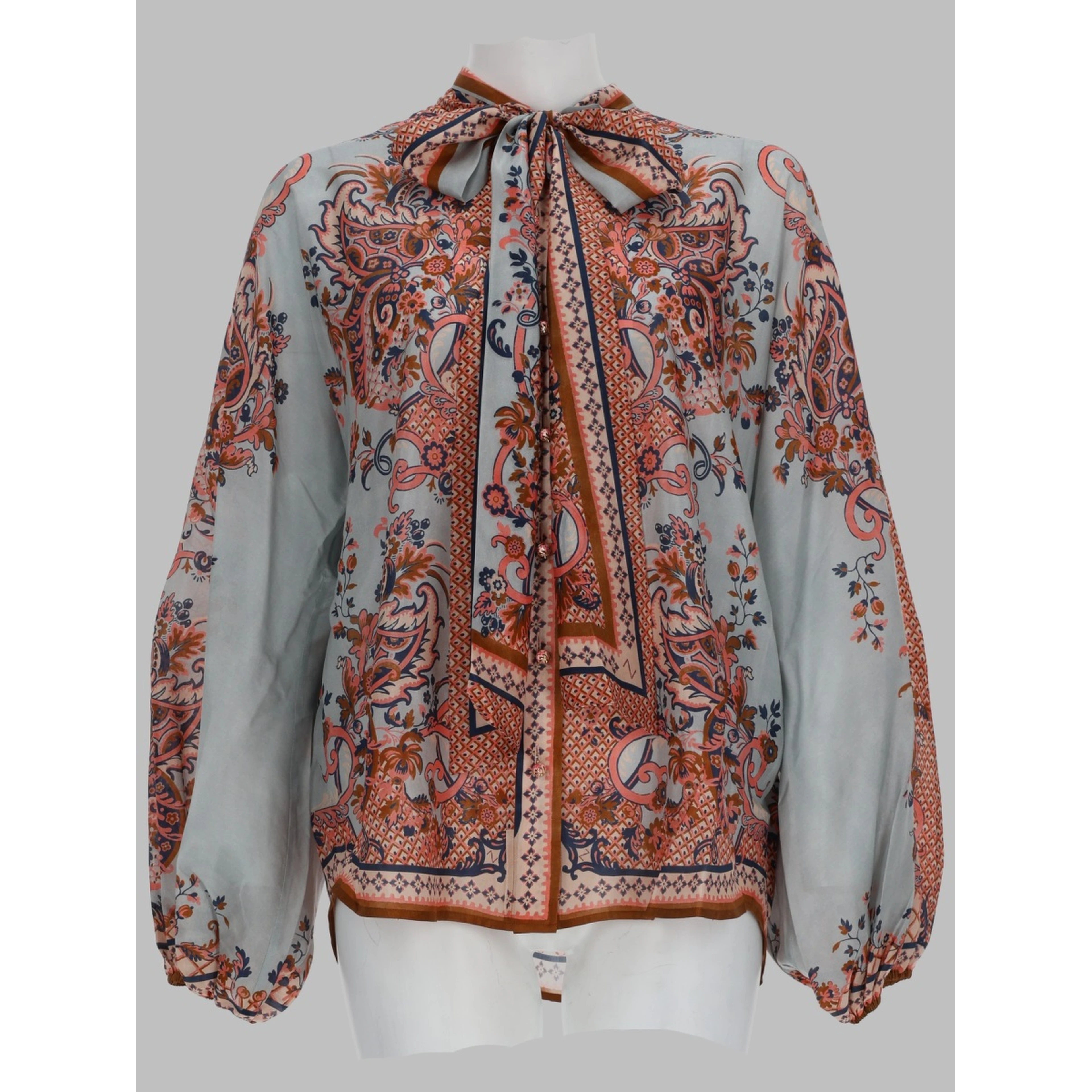 BLUSA "ASTER" IN SETA