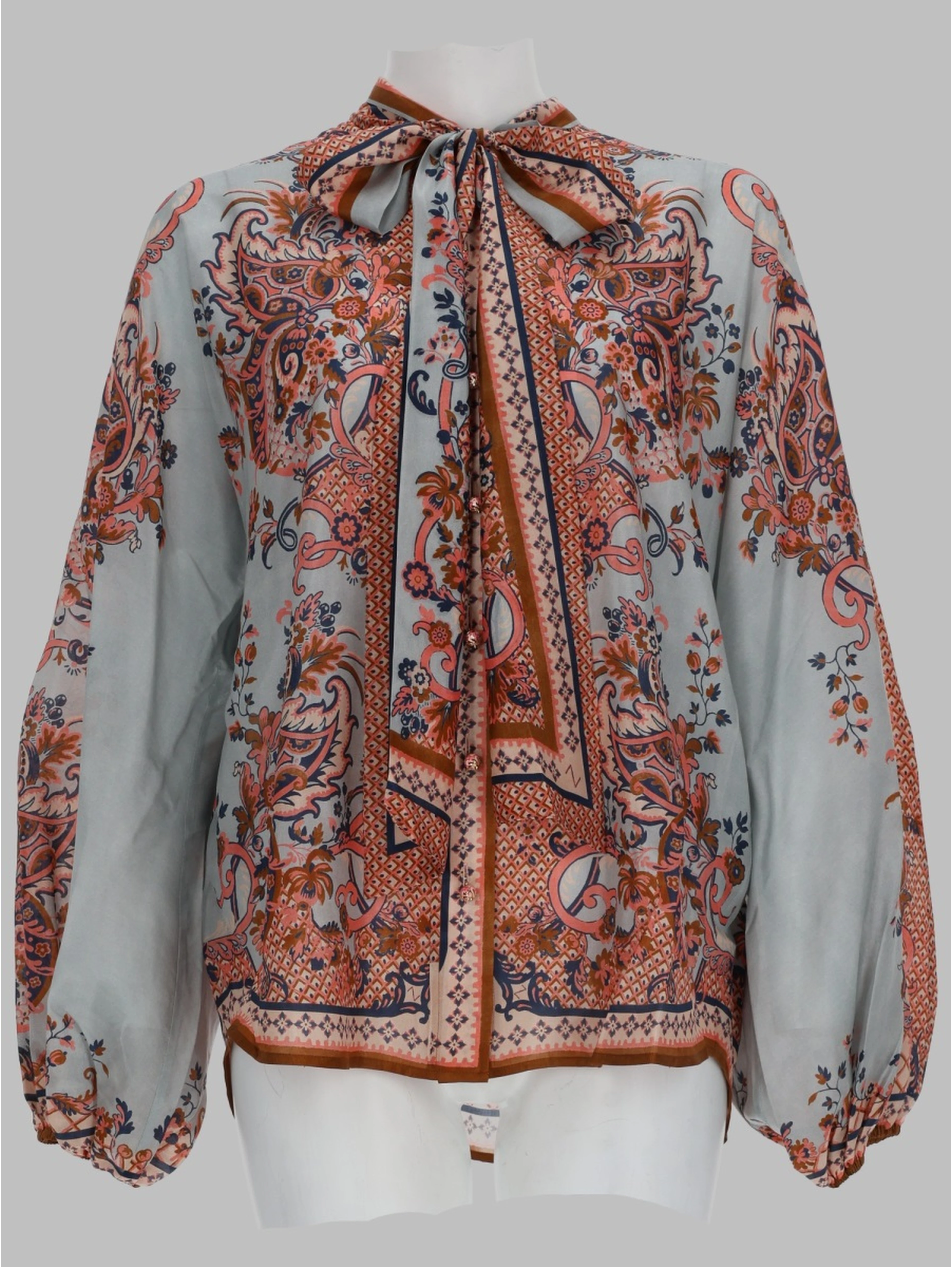 BLUSA "ASTER" IN SETA