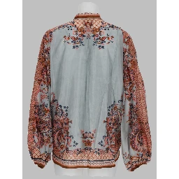 BLUSA "ASTER" IN SETA