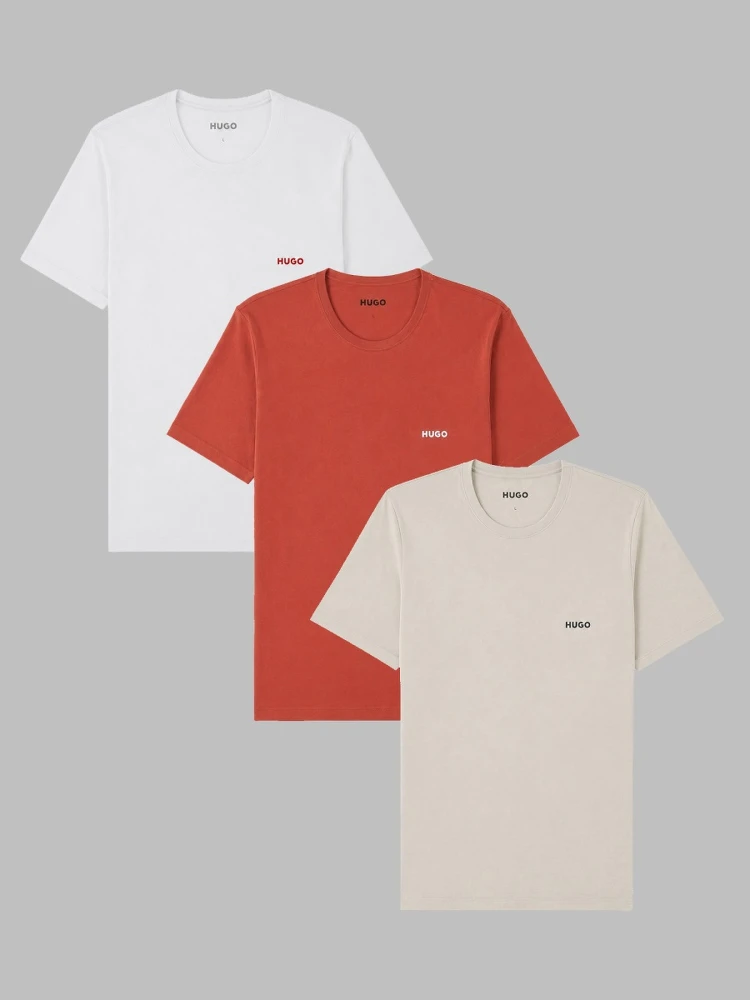 3-PACK T-SHIRT CON LOGO