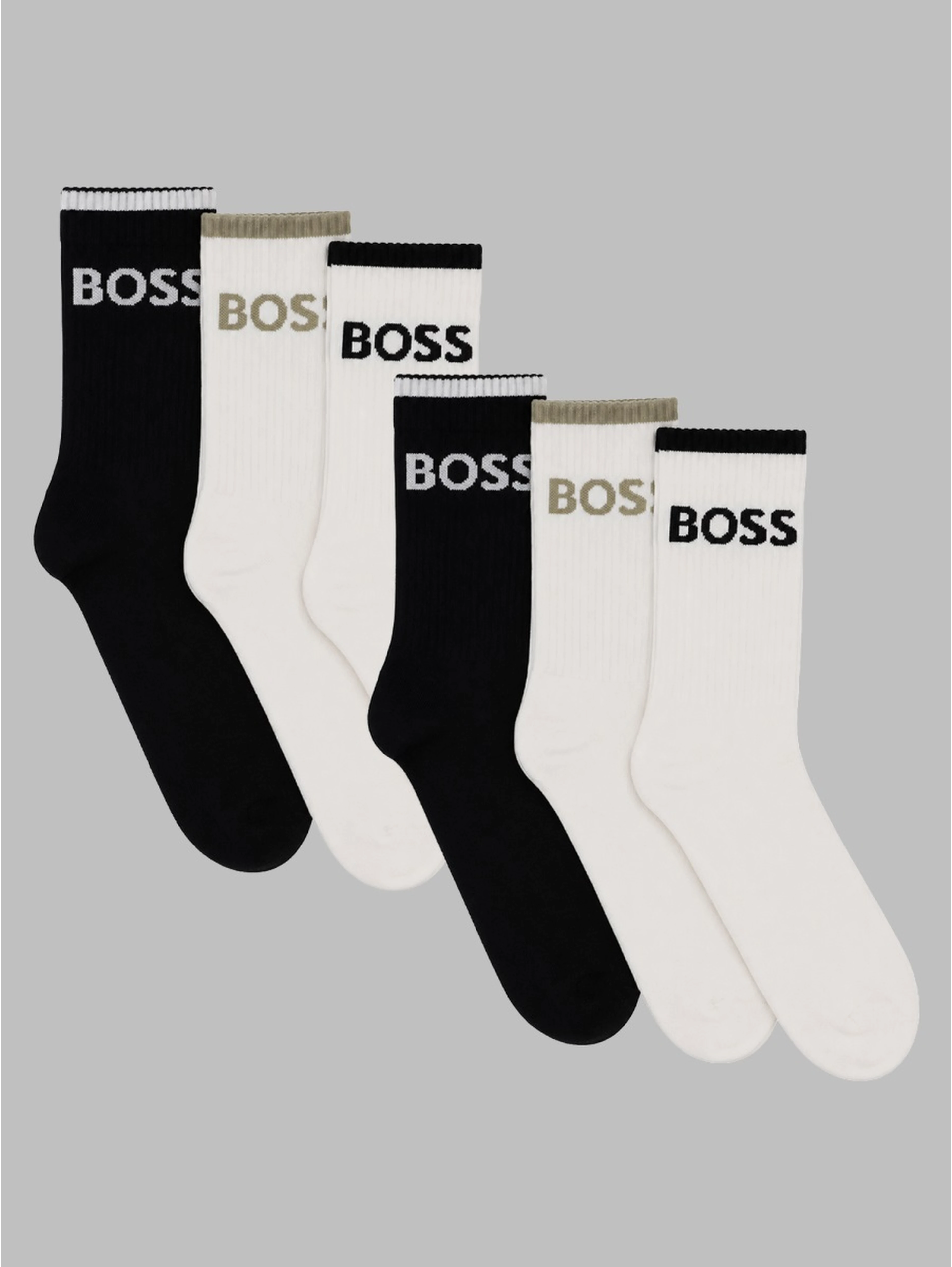 3-PACK CALZINI CON LOGO