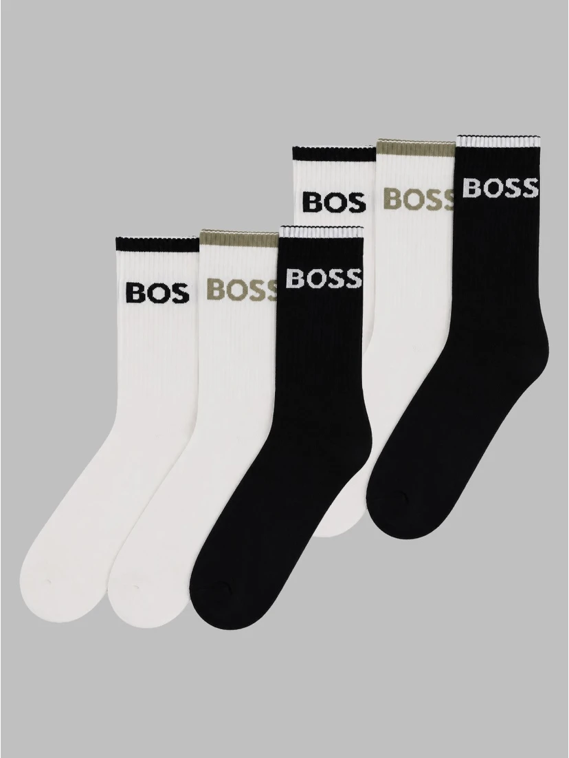 3-PACK CALZINI CON LOGO