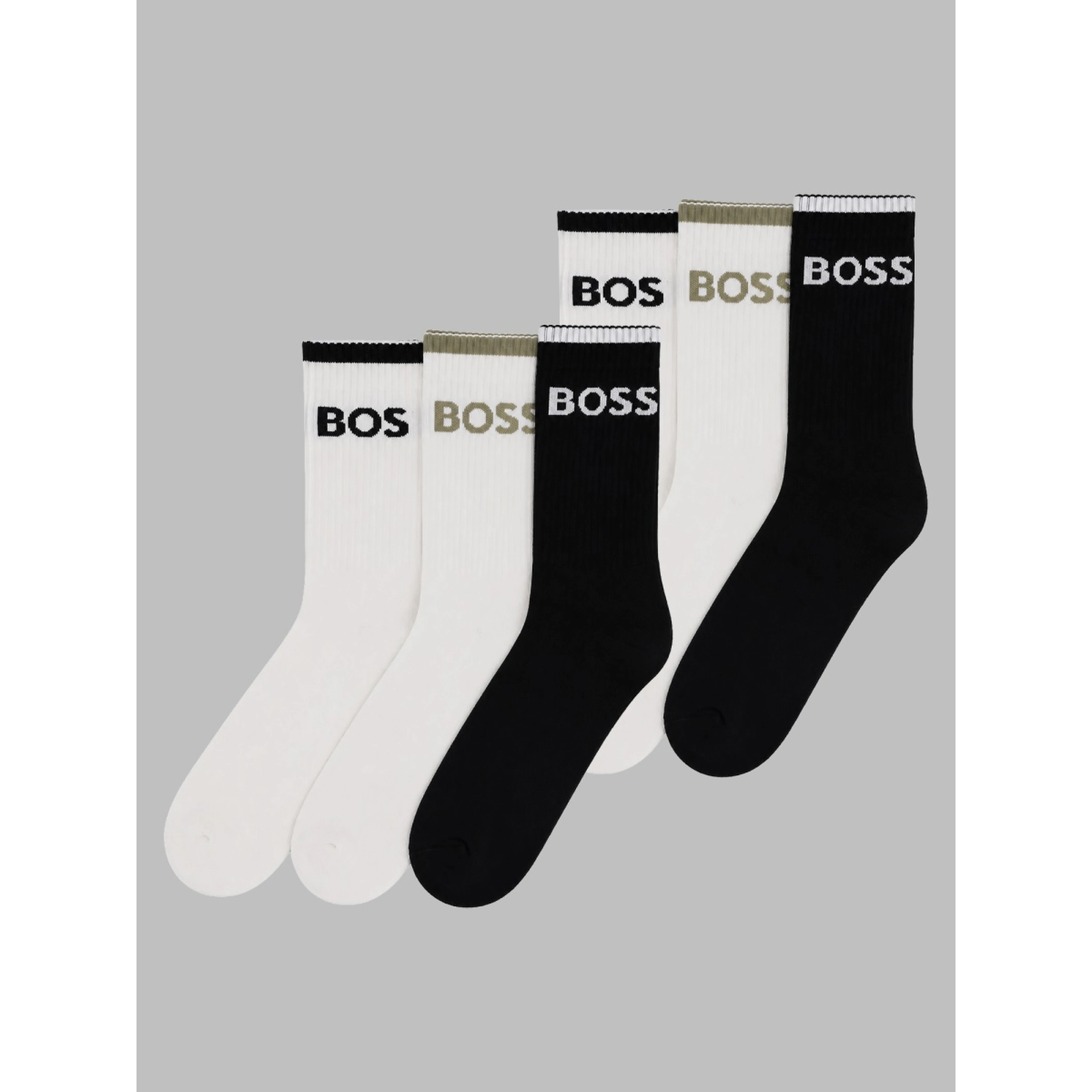 3-PACK CALZINI CON LOGO