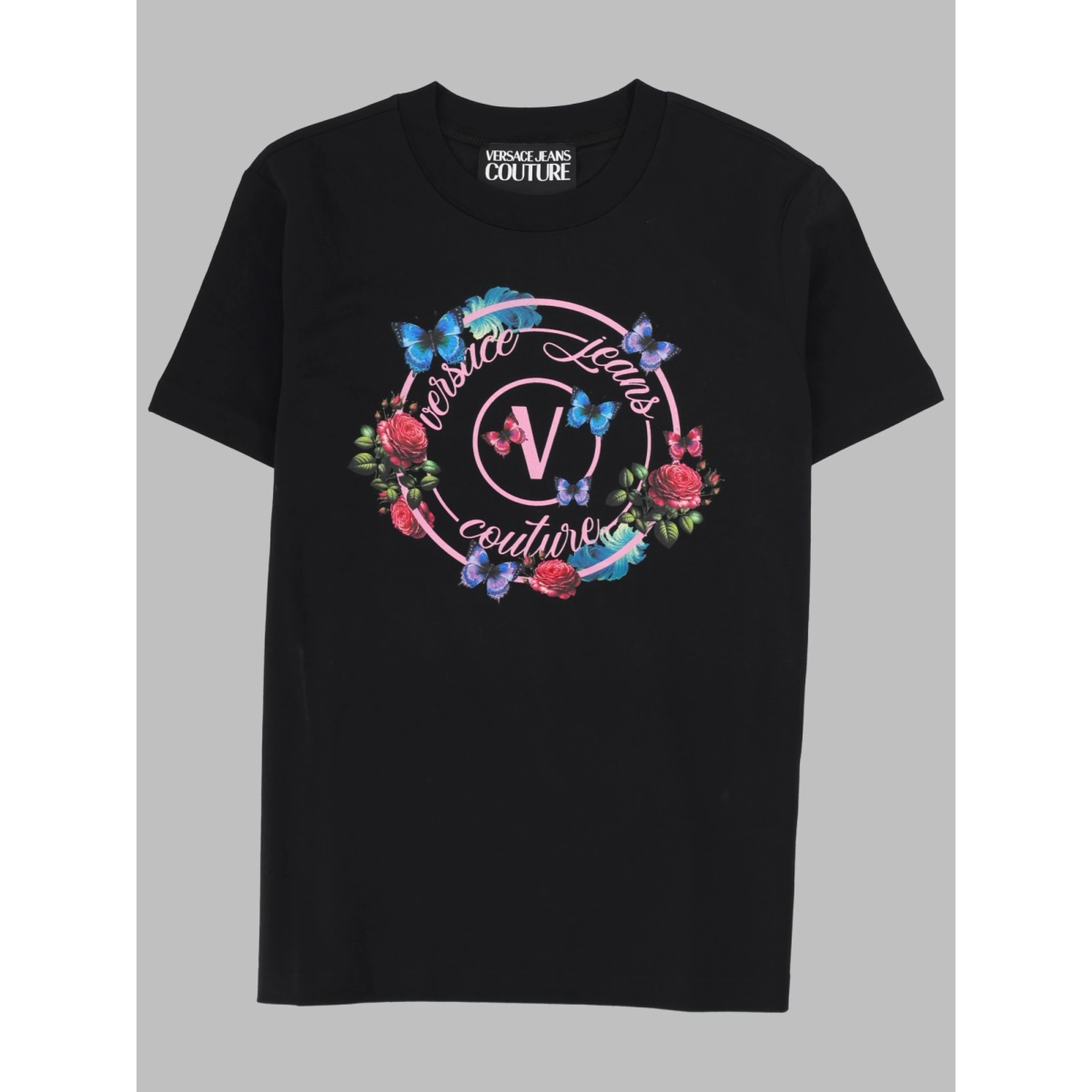 T-SHIRT CON EMBLEMA "BUTTERFLY"