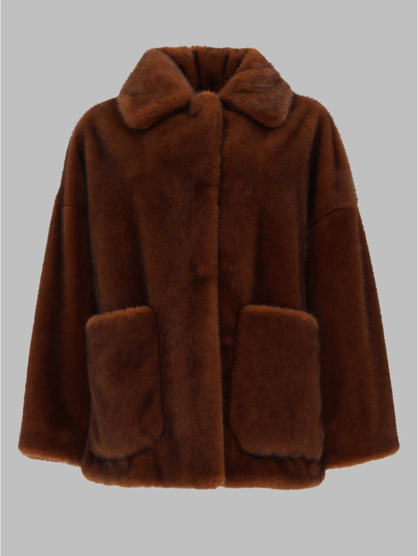 CAPPOTTO IN ECO-PELLICCIA