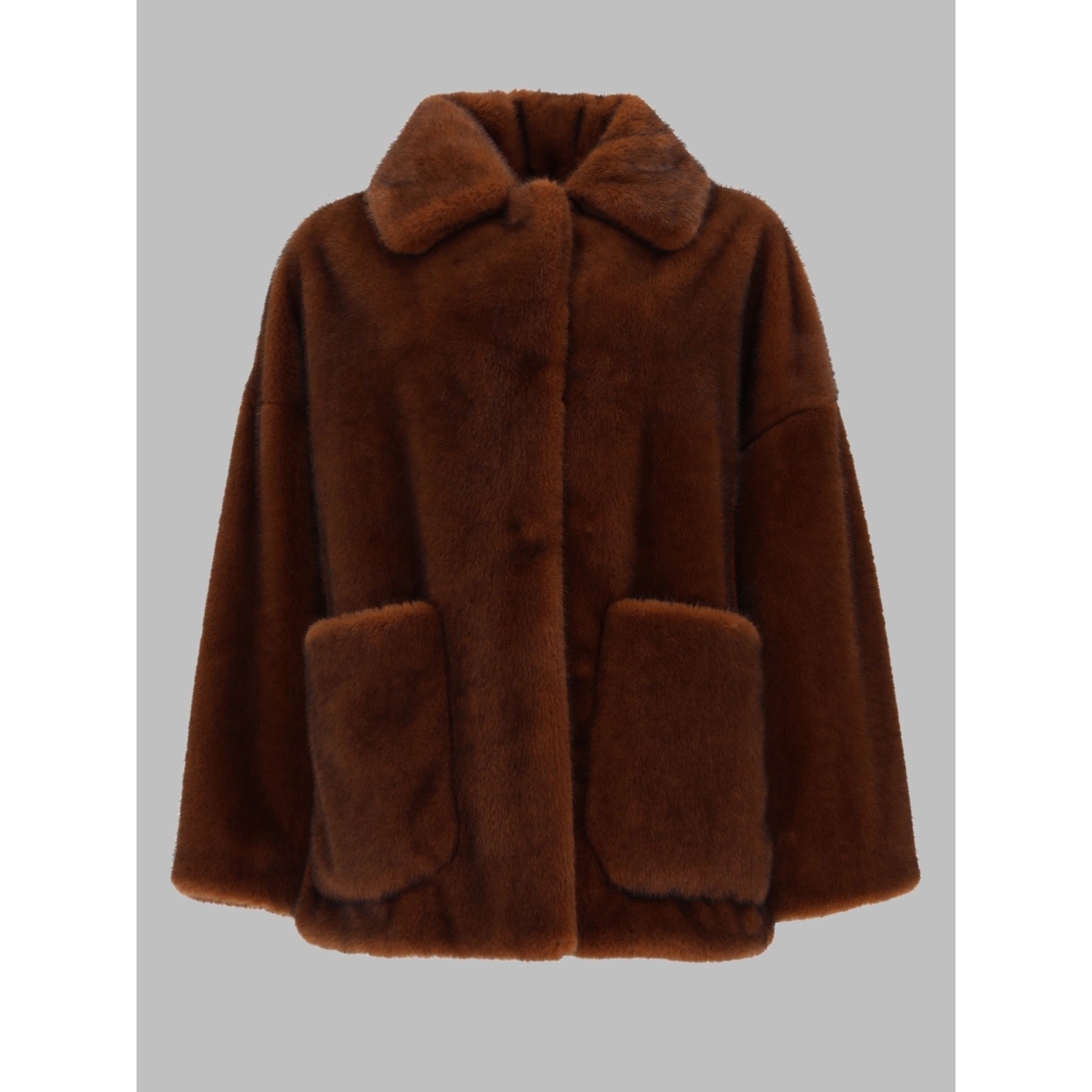 CAPPOTTO IN ECO-PELLICCIA