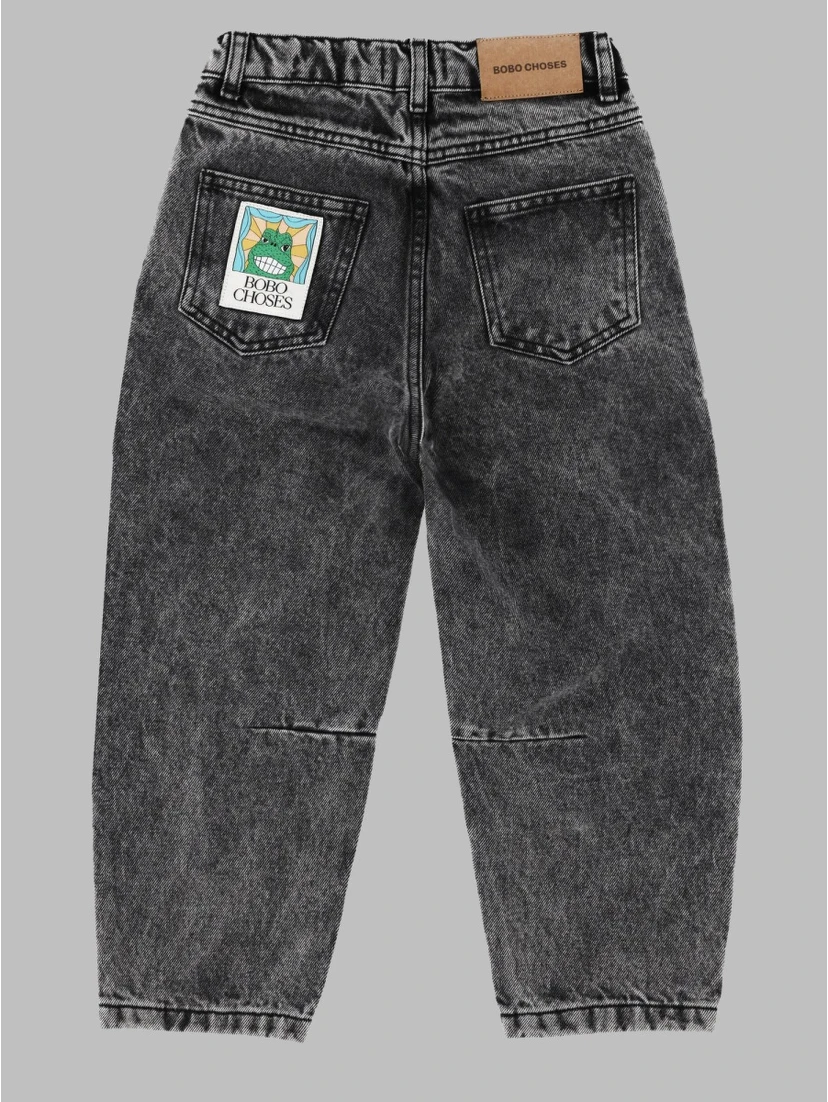 beast tag denim pants