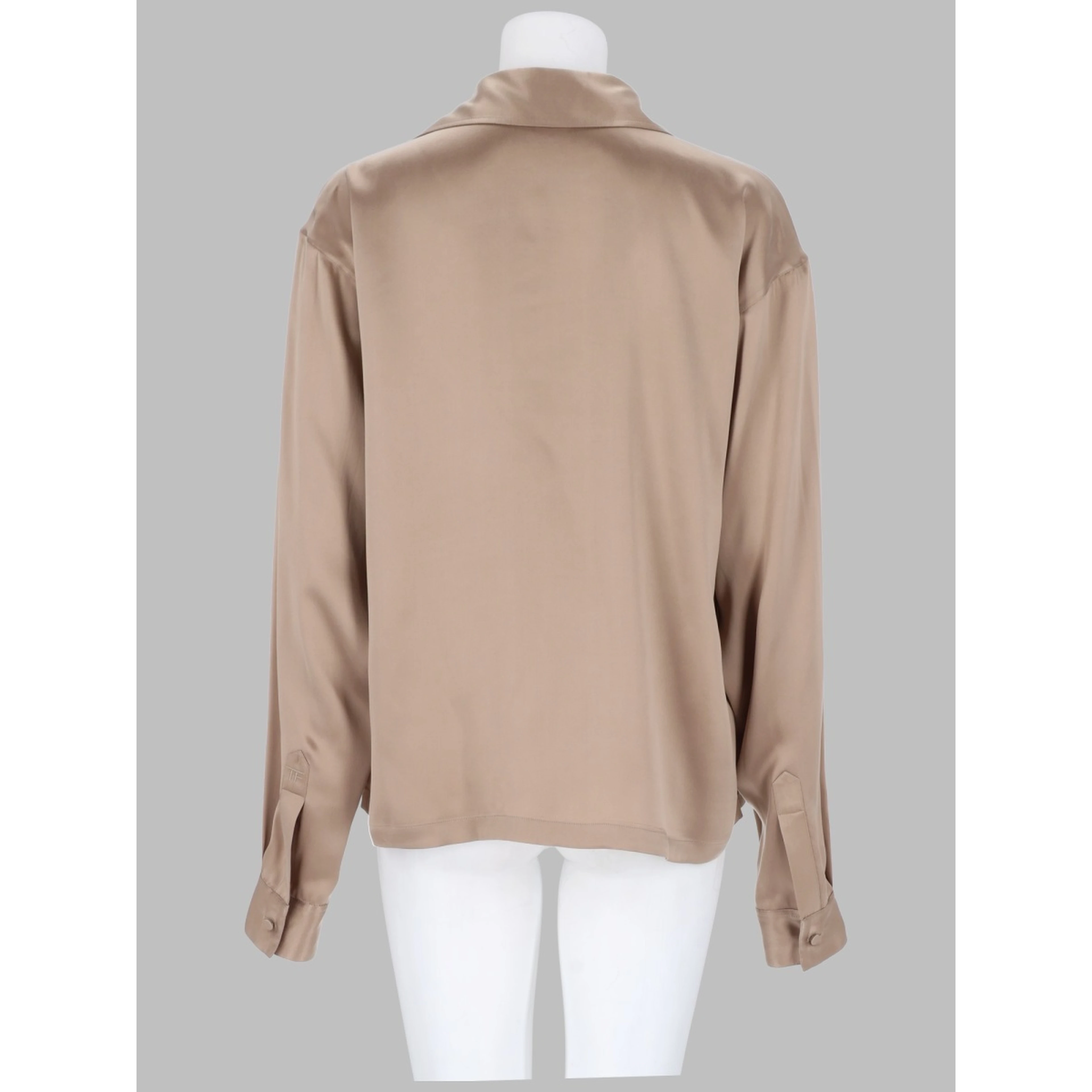 POLO IN SATIN DI SETA
