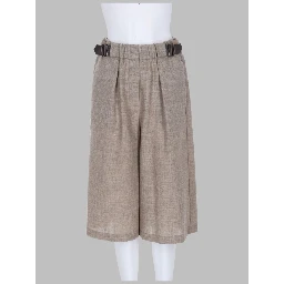 SHORTS IN MISTO LANA E LINO