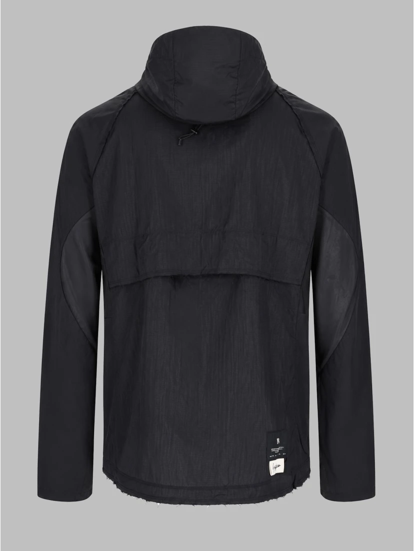 giacca "running" con cappuccio e zip