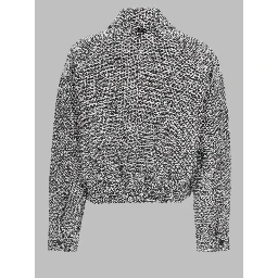 GIACCA BOMBER IN COTONE CON ZIP
