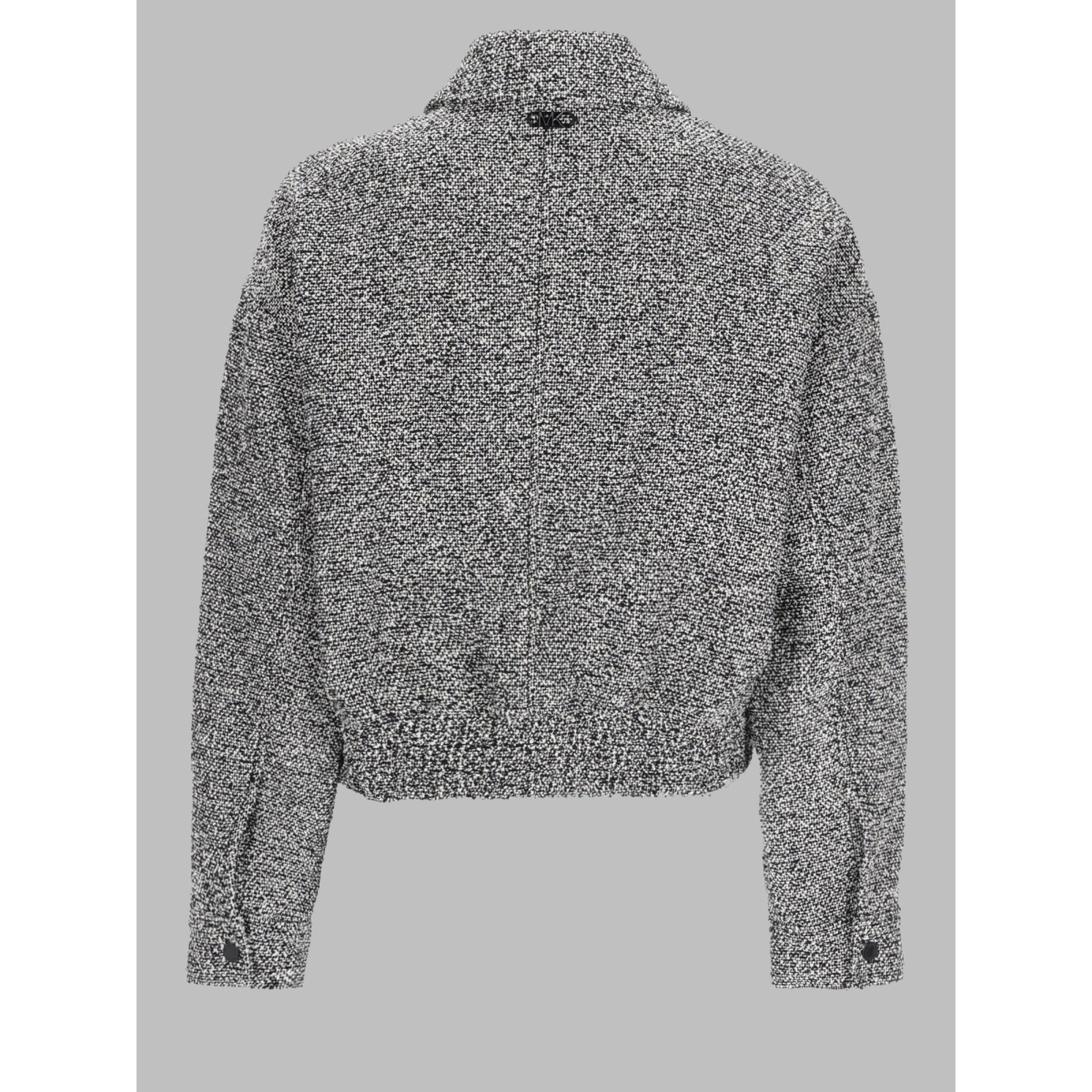 GIACCA BOMBER IN COTONE CON ZIP
