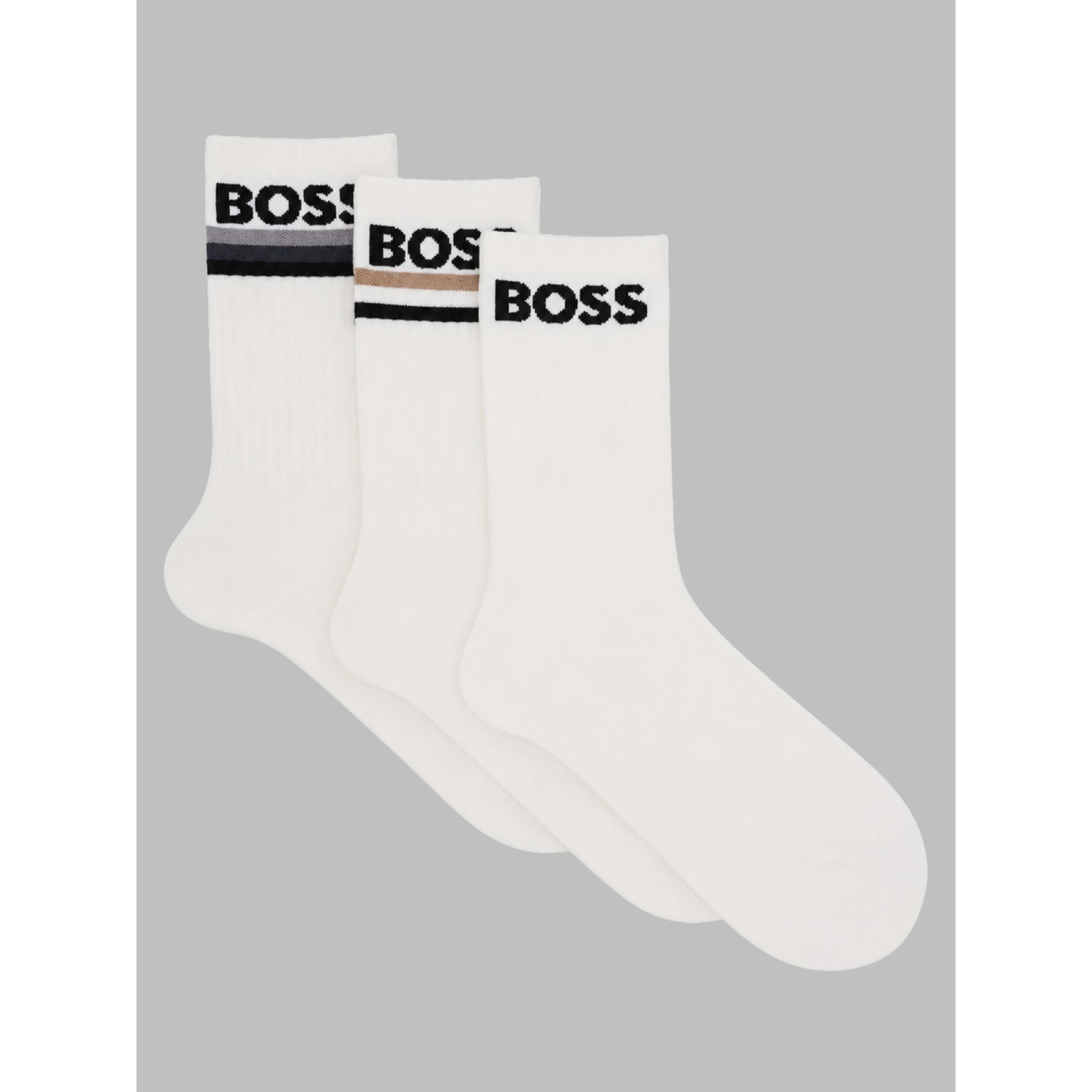 3-PACK CALZINI CON LOGO