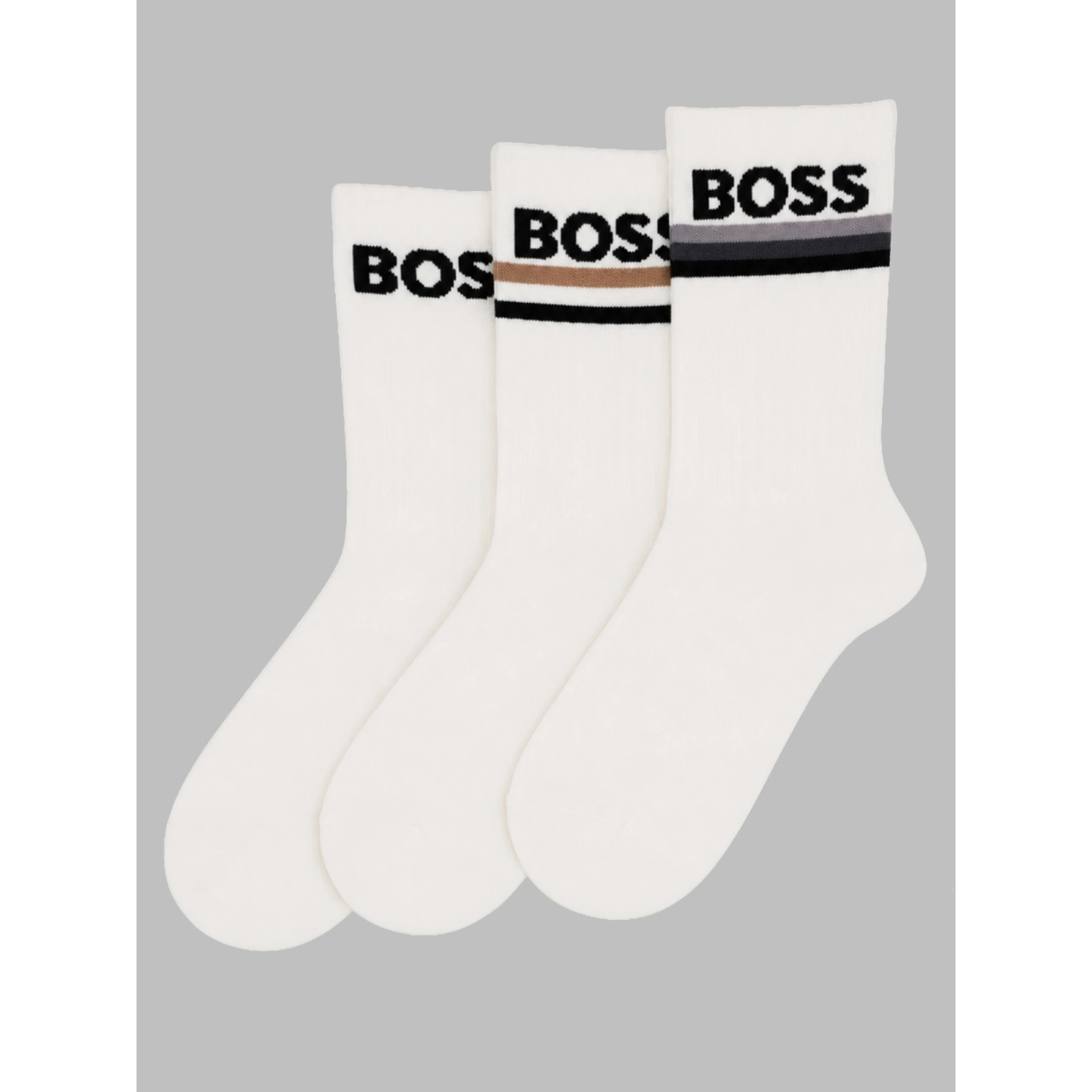 3-PACK CALZINI CON LOGO