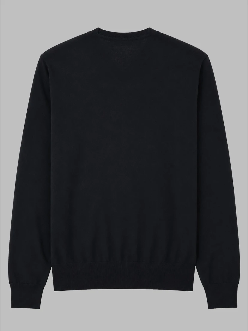 MAGLIA CON SCOLLO A V