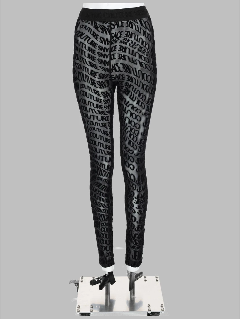 PANTALONE LEGGINGS CON STAMPA LOGO