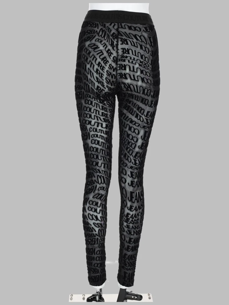 PANTALONE LEGGINGS CON STAMPA LOGO alternative