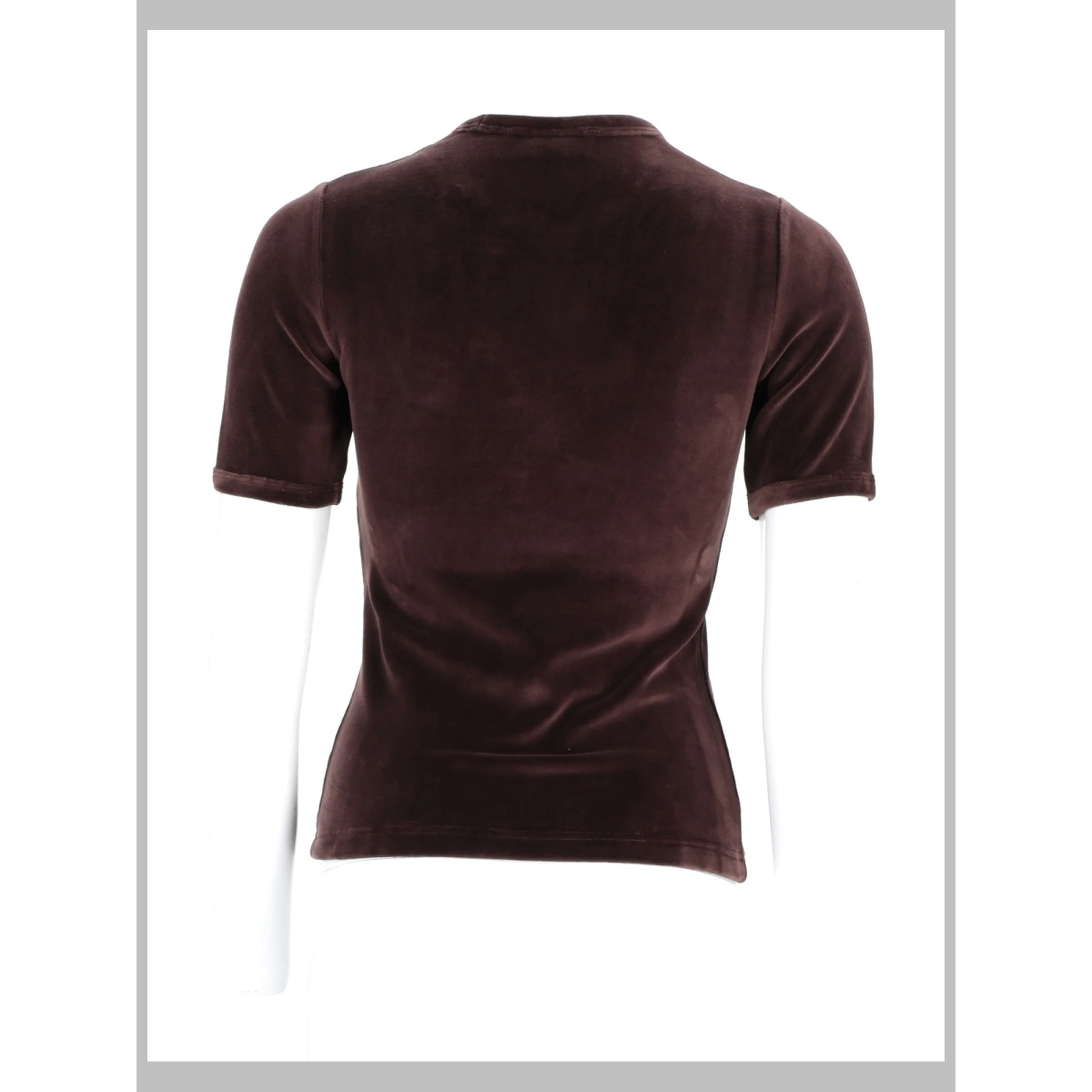T-SHIRT IN VELLUTO