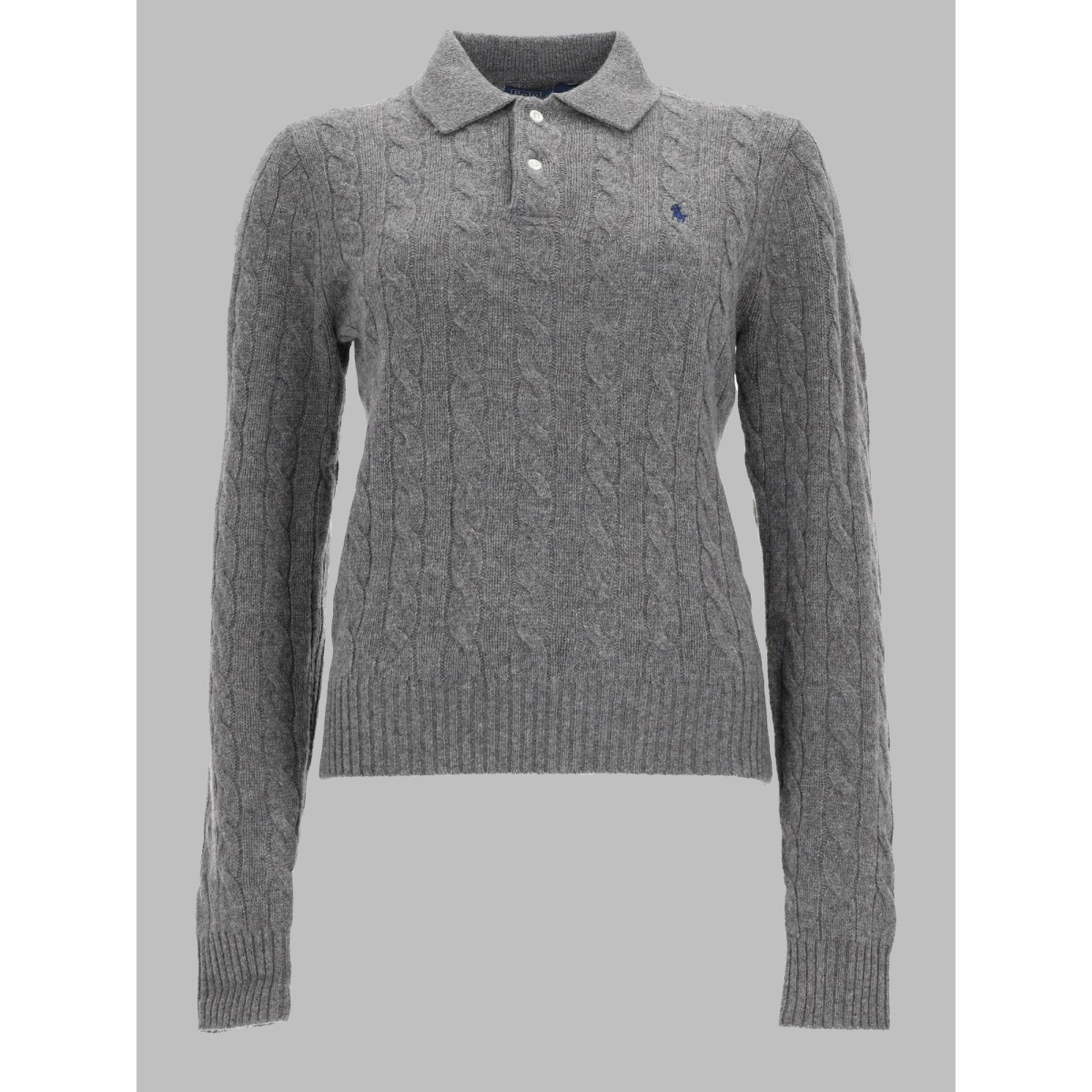 POLO IN MAGLIA CON LOGO