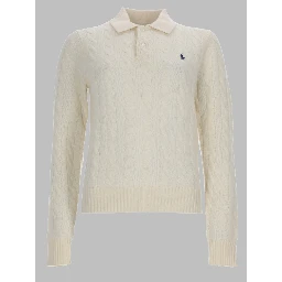 POLO IN MAGLIA CON LOGO
