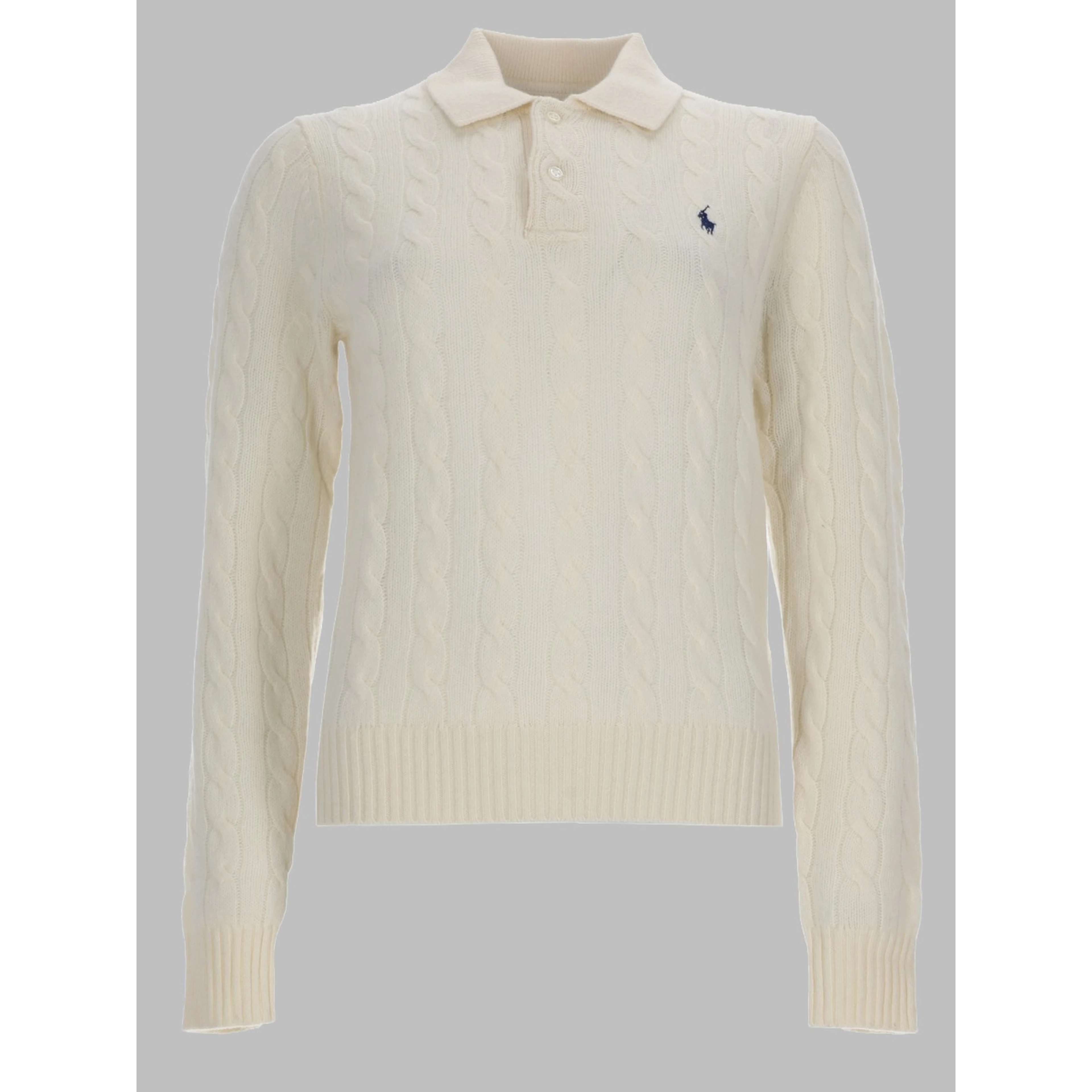 POLO IN MAGLIA CON LOGO