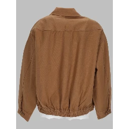GIACCA BOMBER CON LOGO