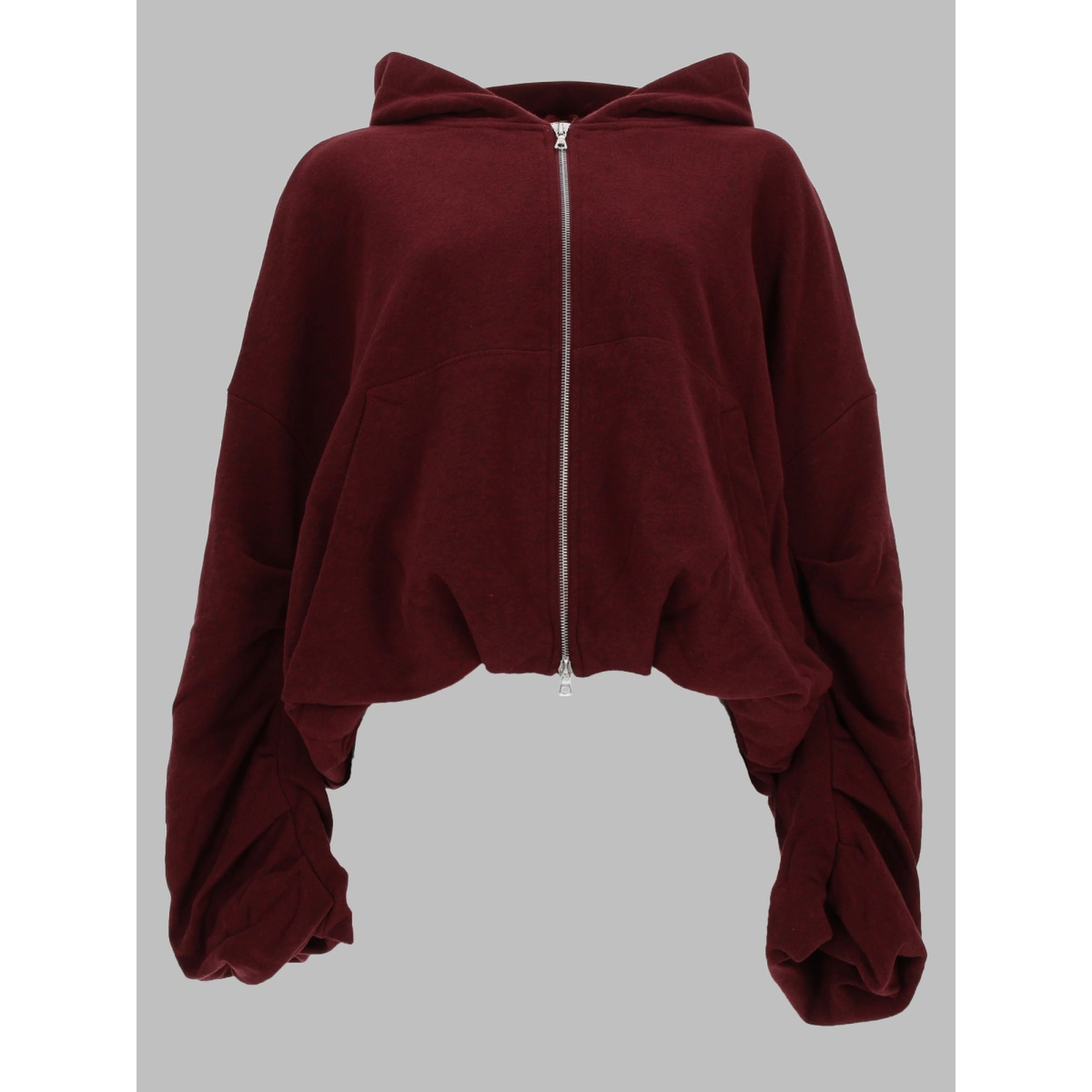 FELPA IN COTONE CON ZIP