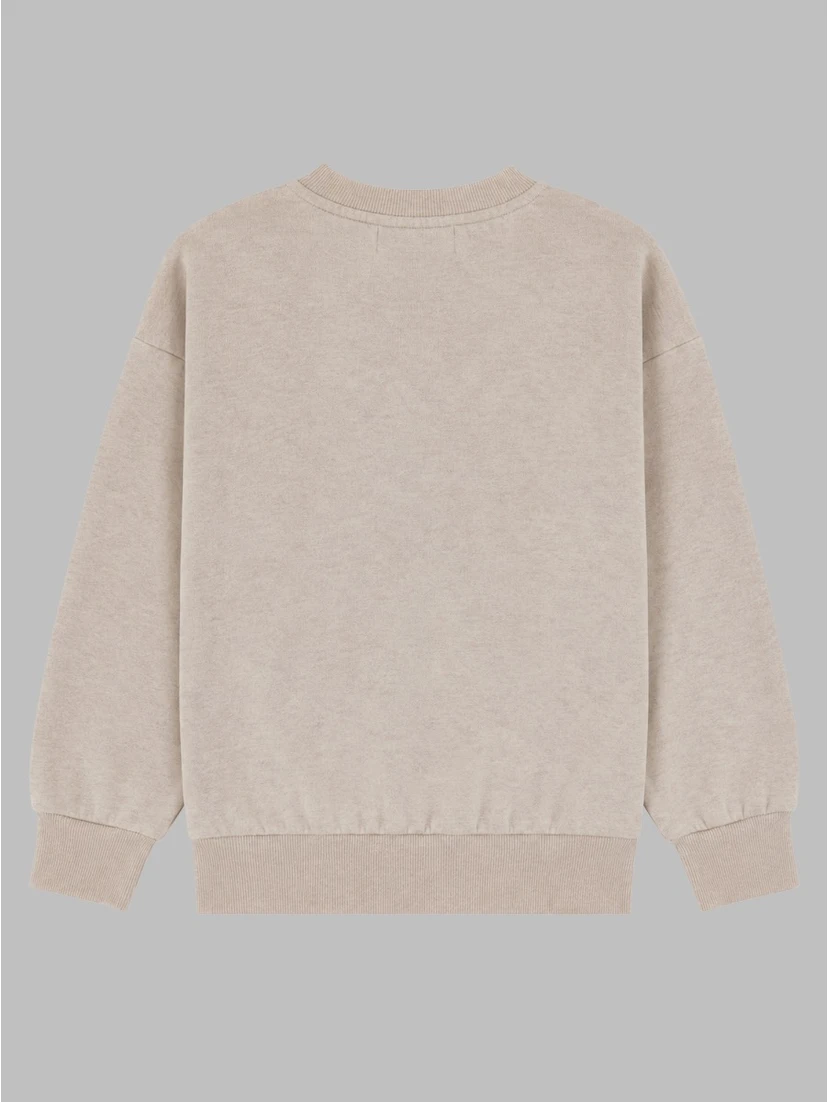 hug hairy monster sweatshirt