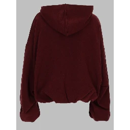FELPA IN COTONE CON ZIP