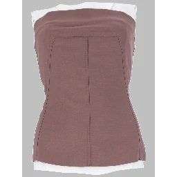 TOP BUSTIER IN LANA