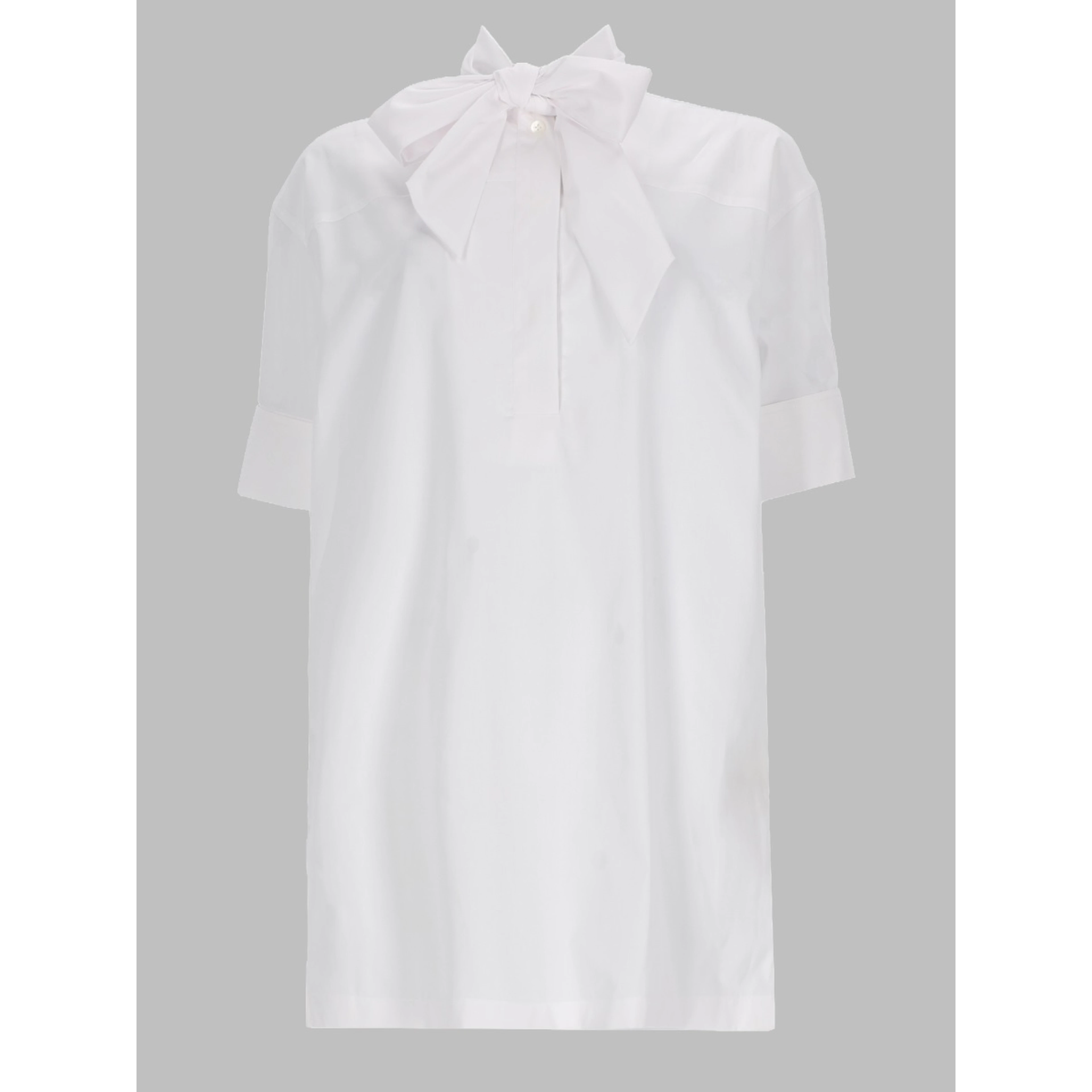 CAMICIA CON DETTAGLIO SCIARPA