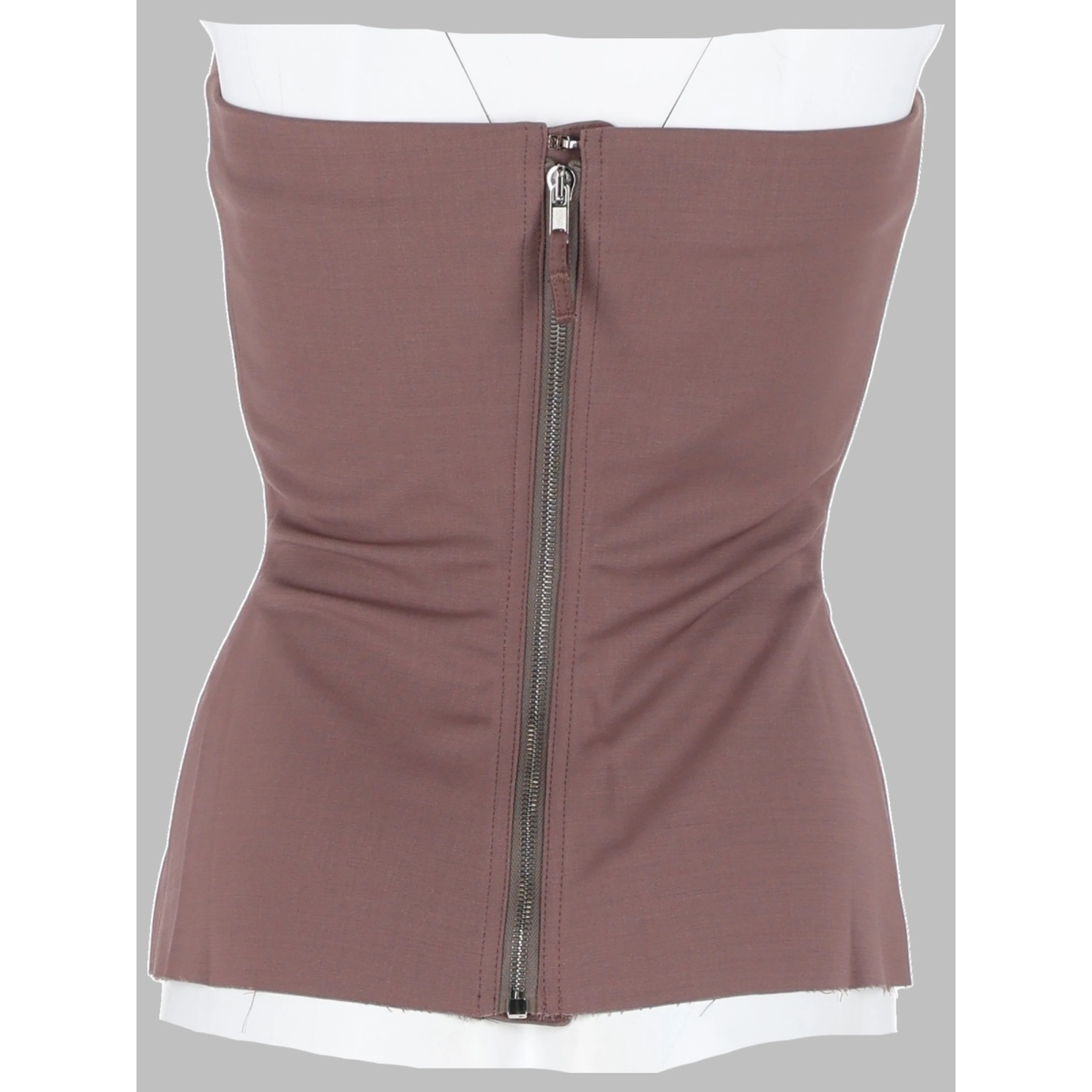 TOP BUSTIER IN LANA