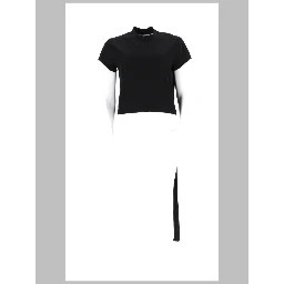 T-SHIRT CROPPED IN COTONE