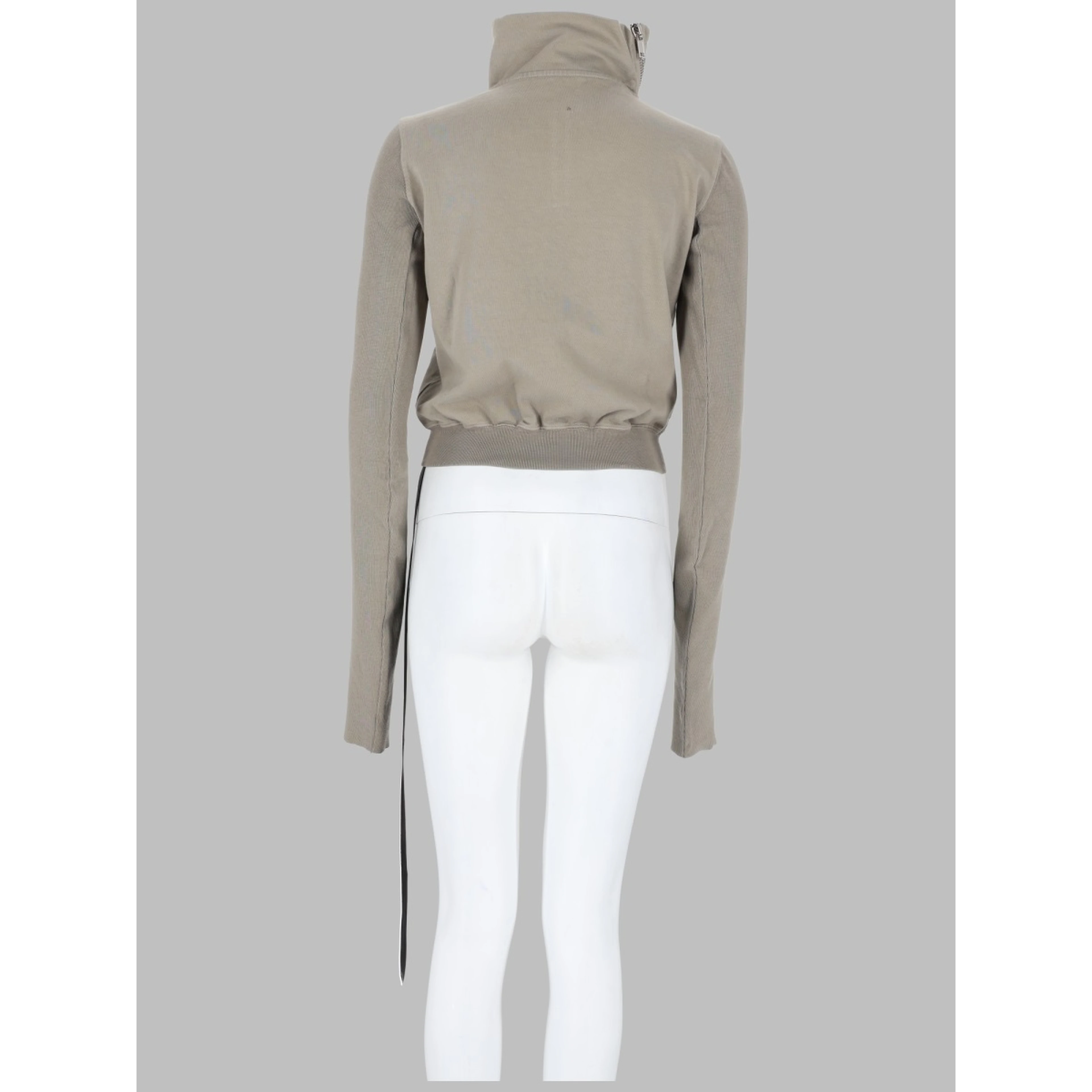 FELPA "MOUNTAIN" CON ZIP ASIMMETRICA
