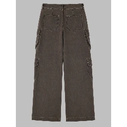 JEANS CARGO IN DENIM DI COTONE