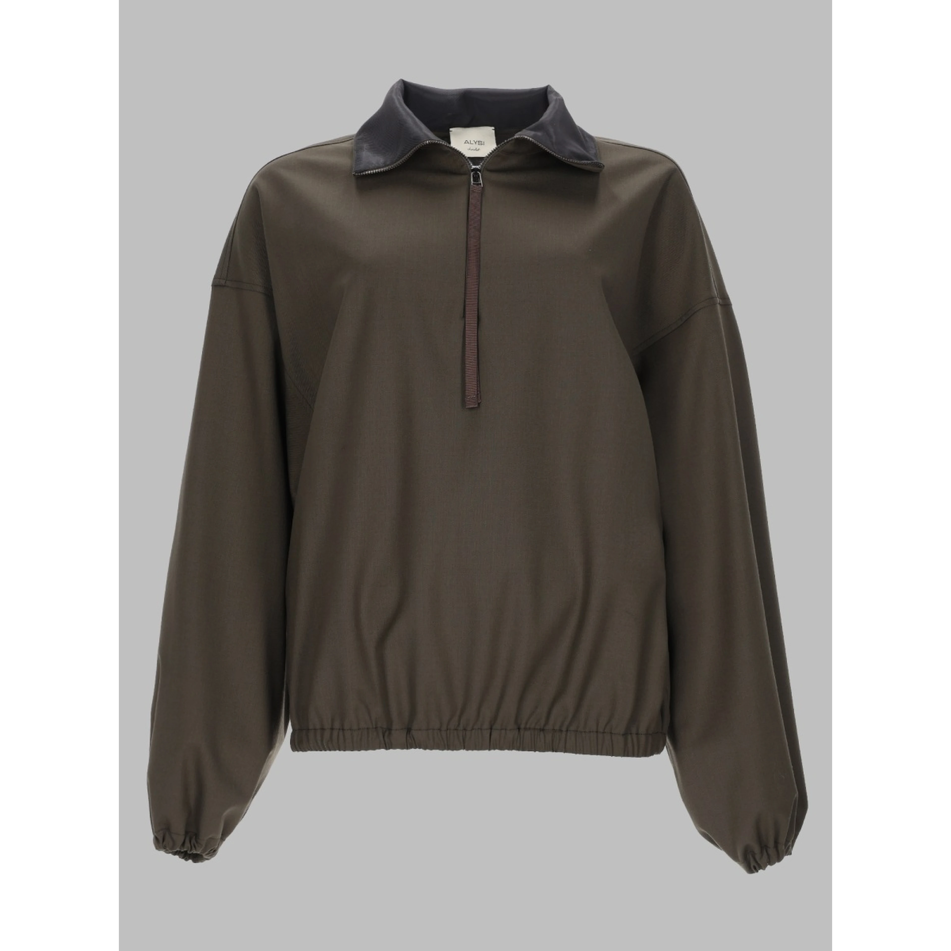 GIACCA CON ZIP A TRE QUARTI