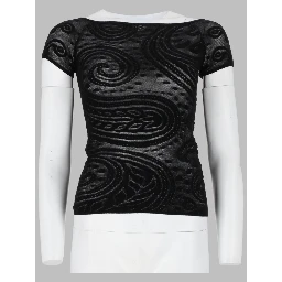 TOP JACQUARD CON MOTIVO PAISLEY