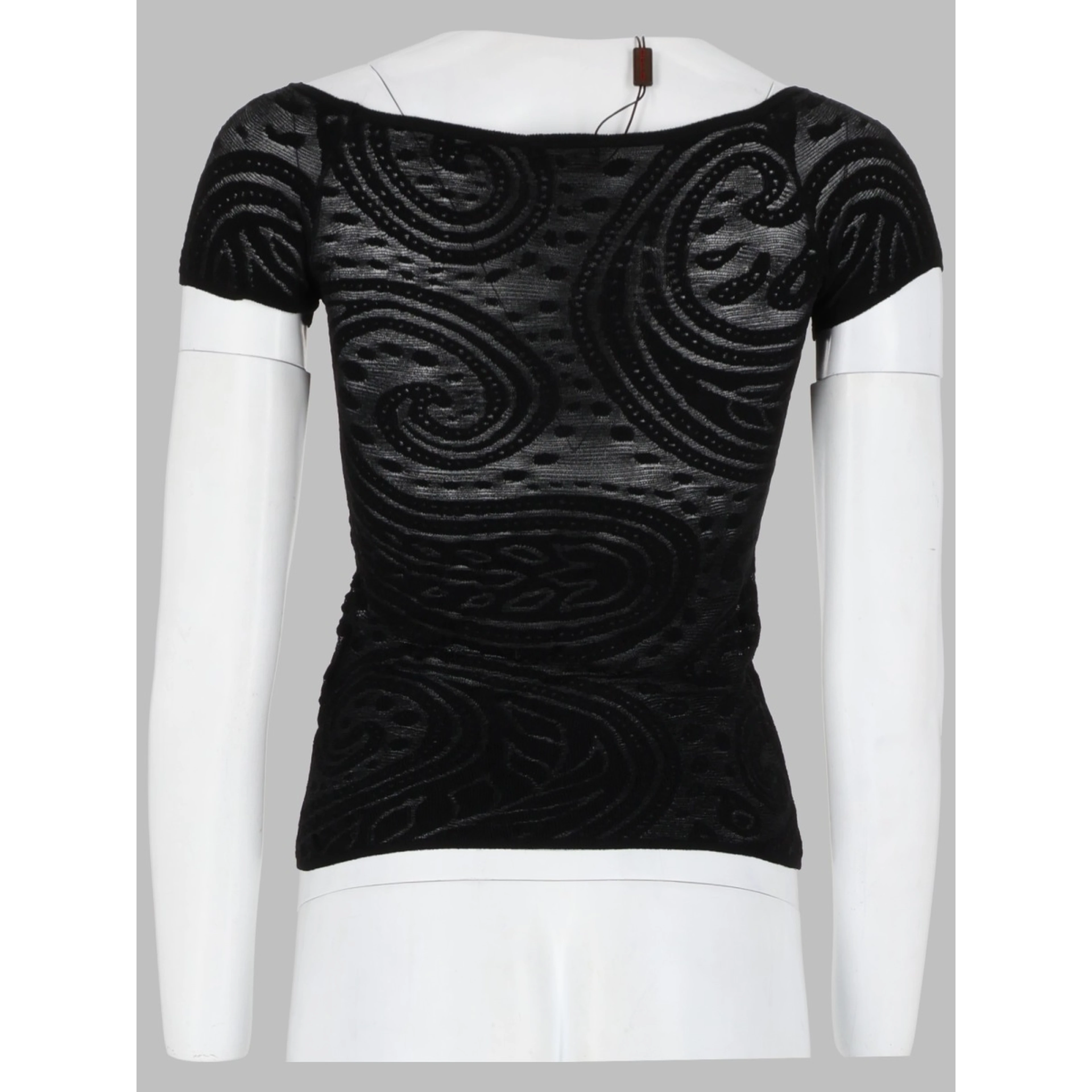 TOP JACQUARD CON MOTIVO PAISLEY