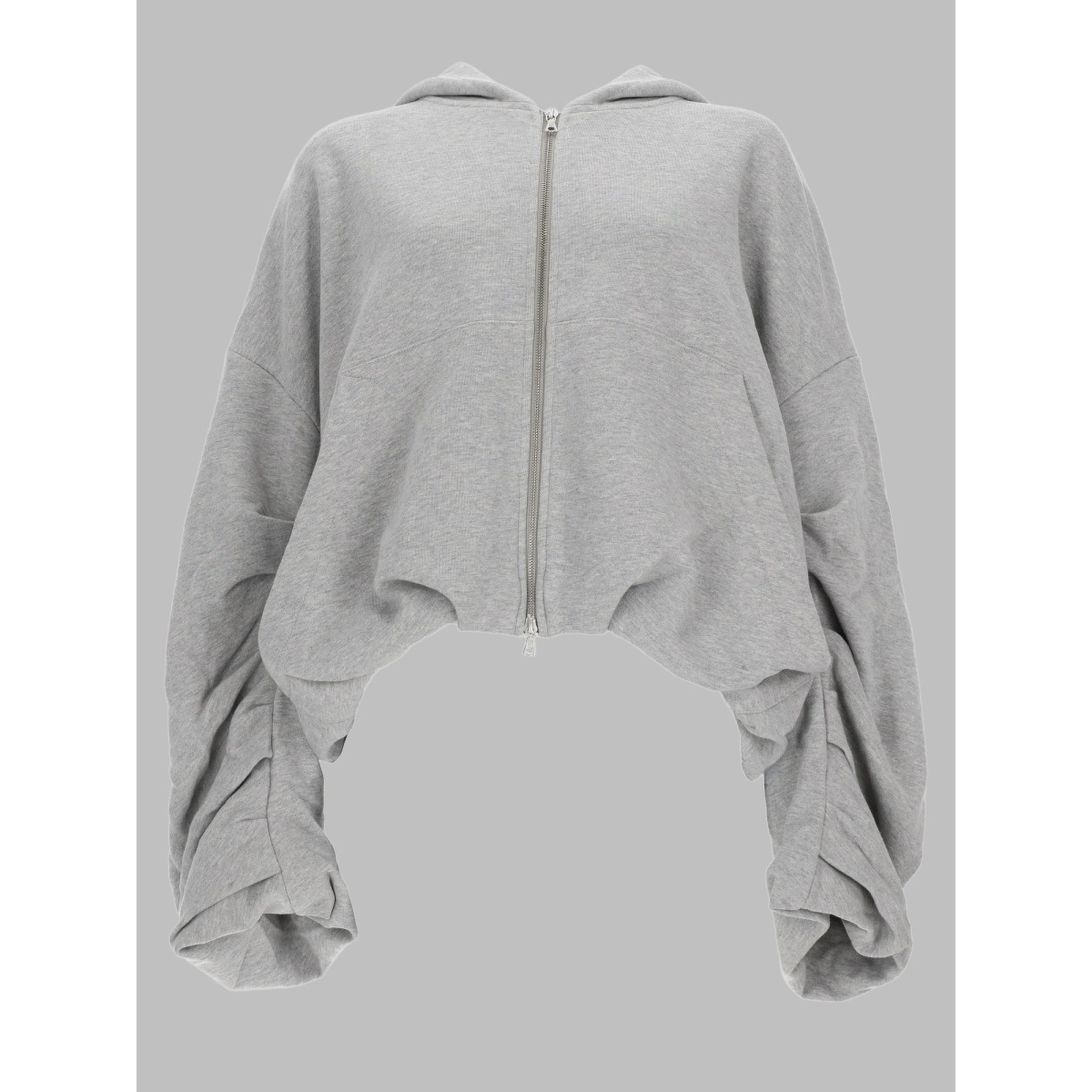 FELPA IN COTONE CON ZIP